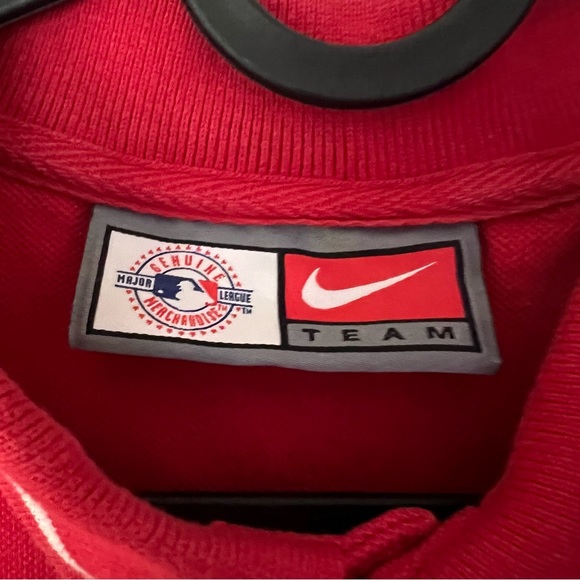 Nike mens Saint Louis Cardinals short sleeve polo shirt | size large - Picture 7 of 8